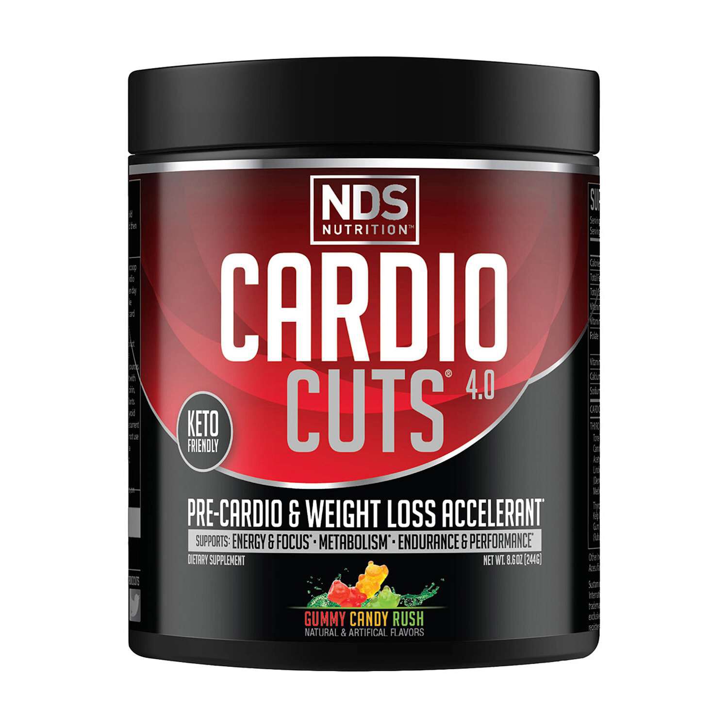 Cardio Cuts&reg; 4.0, Gummy Candy Rush - 8.6 oz. (20 Servings)